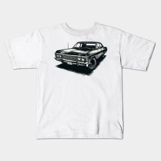 Chevrolet Bel Air Impala Kids T-Shirt